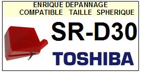 TOSHIBA-SRD30  SR-D30-POINTES-DE-LECTURE-DIAMANTS-SAPHIRS-COMPATIBLES