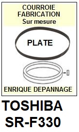 TOSHIBA-SRF330 SR-F330-COURROIES-COMPATIBLES