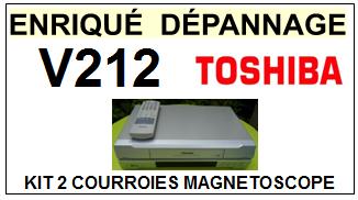 TOSHIBA-V212-COURROIES-ET-KITS-COURROIES-COMPATIBLES