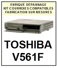 TOSHIBA-V561F-COURROIES-COMPATIBLES