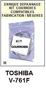 TOSHIBA-V761F V-761F-COURROIES-ET-KITS-COURROIES-COMPATIBLES