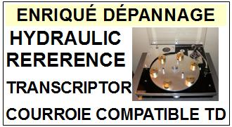 TRANSCRIPTOR-HYDRAULIC REFERENCE-COURROIES-ET-KITS-COURROIES-COMPATIBLES