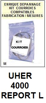 UHER-4000 REPORT L-COURROIES-ET-KITS-COURROIES-COMPATIBLES