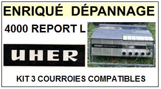 UHER-4000 REPORT L-COURROIES-COMPATIBLES