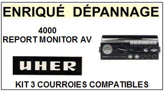 UHER-4000 REPORT MONITOR AV-COURROIES-ET-KITS-COURROIES-COMPATIBLES
