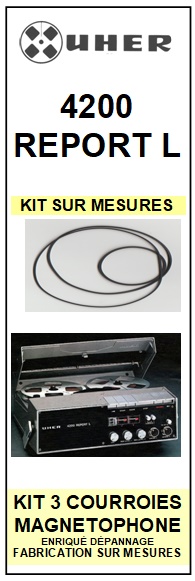 UHER-4200 REPORT L-COURROIES-COMPATIBLES