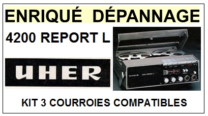 UHER-4200 REPORT L-COURROIES-ET-KITS-COURROIES-COMPATIBLES