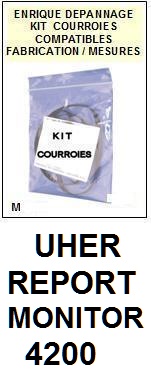 UHER-4200 REPORT MONITOR-COURROIES-COMPATIBLES