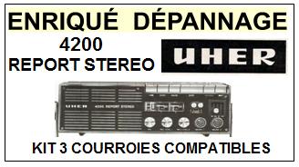 UHER-4200 REPORT STEREO-COURROIES-ET-KITS-COURROIES-COMPATIBLES