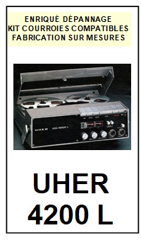 UHER-4200L-COURROIES-COMPATIBLES