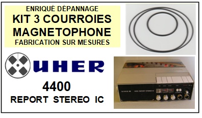 UHER-4400 REPORT STEREO IC-COURROIES-ET-KITS-COURROIES-COMPATIBLES