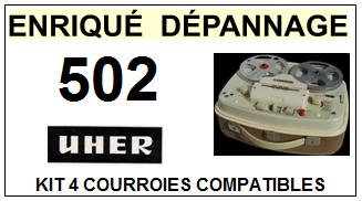 UHER-502-COURROIES-COMPATIBLES