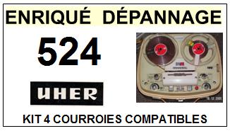 UHER-524-COURROIES-ET-KITS-COURROIES-COMPATIBLES