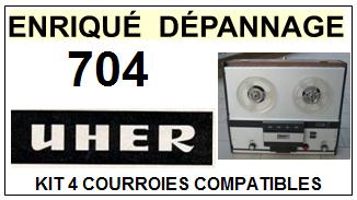 UHER-704-COURROIES-COMPATIBLES