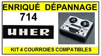 UHER-714-COURROIES-COMPATIBLES