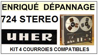 UHER-724 STEREO-COURROIES-ET-KITS-COURROIES-COMPATIBLES