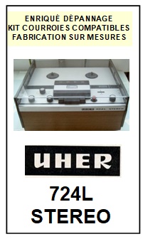 UHER-724L STEREO-COURROIES-COMPATIBLES