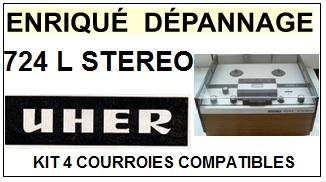 UHER-724L STEREO-COURROIES-COMPATIBLES