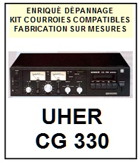 UHER-CG330-COURROIES-COMPATIBLES