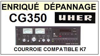 UHER-CG350-COURROIES-COMPATIBLES