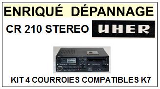 UHER-CR210 STEREO-COURROIES-ET-KITS-COURROIES-COMPATIBLES