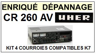 UHER-CR260AV-COURROIES-ET-KITS-COURROIES-COMPATIBLES