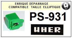UHER-PS931 PS-931-POINTES-DE-LECTURE-DIAMANTS-SAPHIRS-COMPATIBLES