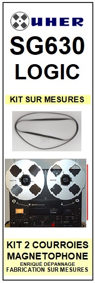 UHER-SG630 LOGIC-COURROIES-ET-KITS-COURROIES-COMPATIBLES