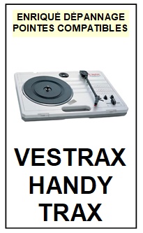 VESTAX-HANDY TRAX-POINTES-DE-LECTURE-DIAMANTS-SAPHIRS-COMPATIBLES
