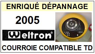 WELTRON-2005-COURROIES-ET-KITS-COURROIES-COMPATIBLES