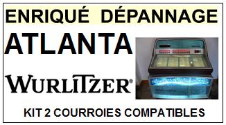 WURLITZER-ATLANTA 19671968-COURROIES-ET-KITS-COURROIES-COMPATIBLES