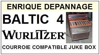 WURLITZER-BALTIC 4-COURROIES-ET-KITS-COURROIES-COMPATIBLES