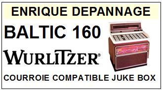 WURLITZER-BALTIC 160-COURROIES-ET-KITS-COURROIES-COMPATIBLES