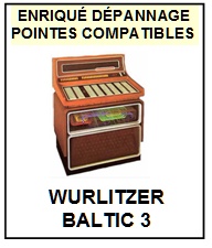 WURLITZER-BALTIC 3-POINTES-DE-LECTURE-DIAMANTS-SAPHIRS-COMPATIBLES