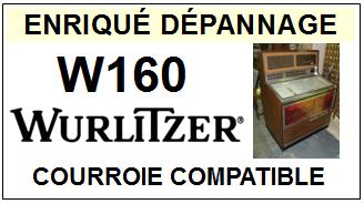 WURLITZER-W160-COURROIES-COMPATIBLES