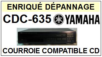 YAMAHA-CDC635 CDC-635-COURROIES-COMPATIBLES