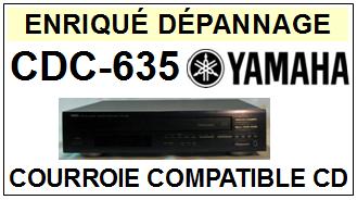 YAMAHA-CDC635 CDC-635-COURROIES-ET-KITS-COURROIES-COMPATIBLES