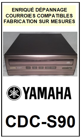 YAMAHA-CDCS90 CDC-S90-COURROIES-ET-KITS-COURROIES-COMPATIBLES