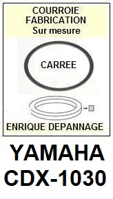 YAMAHA-CDX1030 CDX-1030-COURROIES-ET-KITS-COURROIES-COMPATIBLES