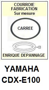 YAMAHA-CDXE100 CDX-E100-COURROIES-COMPATIBLES