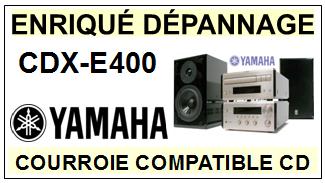 YAMAHA-CDXE400 CDX-E400-COURROIES-COMPATIBLES