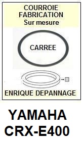 YAMAHA-CRXE400-COURROIES-COMPATIBLES