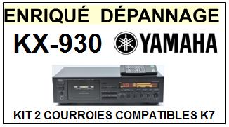YAMAHA-KX930 KX-930-COURROIES-COMPATIBLES