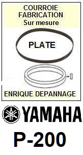 YAMAHA-P200 P-200-COURROIES-ET-KITS-COURROIES-COMPATIBLES