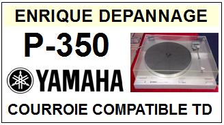 YAMAHA-P350 P-350-COURROIES-COMPATIBLES
