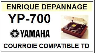 YAMAHA-YP700 YP-700-COURROIES-COMPATIBLES