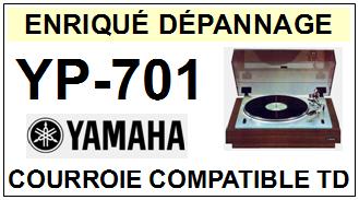 YAMAHA-YP701 YP-701-COURROIES-COMPATIBLES