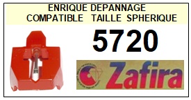 ZAFIRA<br> 5720 (fonica uf70) Pointe (stylus) Diamant sphrique <small>2015-09</small>