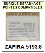 ZAFIRA-5193.8 (AUDIO TECHNICA ATN3600C)-POINTES-DE-LECTURE-DIAMANTS-SAPHIRS-COMPATIBLES