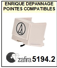 ZAFIRA-5194.2 (ATN3650L)-POINTES-DE-LECTURE-DIAMANTS-SAPHIRS-COMPATIBLES